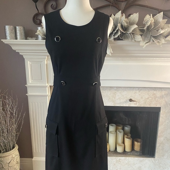 Suzy Shier Black Sleeveless Dress, Size Small - Picture 2 of 15
